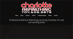 Desktop Screenshot of charlotterefinishing.com